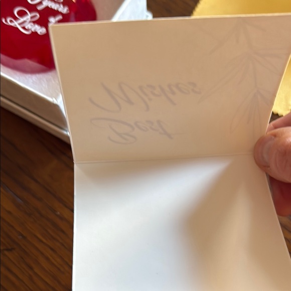 40th Anniversary Red 40 Years of Love Crystal Keepsake - Picture 7 of 10